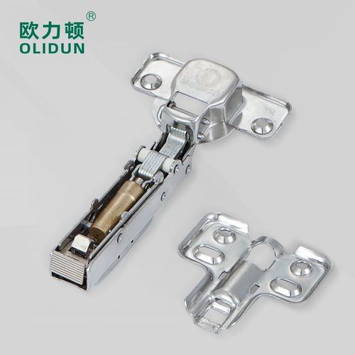 304不銹鋼液壓鉸鏈櫥柜合頁(yè)飛機(jī)彈簧緩沖阻尼靜音煙斗