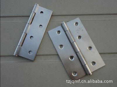【小四寸不銹鋼合頁(yè)】?jī)r(jià)格,廠家,圖片,合頁(yè)、鉸鏈,臺(tái)州市路橋區(qū)金清民豐五金廠-